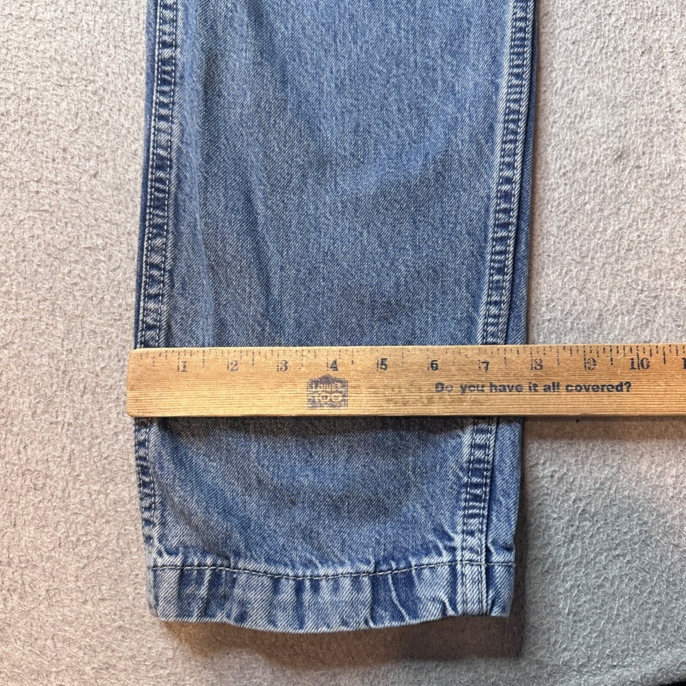 Levi's Carpenter Jeans Mens 33x32 (35x29) Blue Denim Utility Hammer Loop Y2K - Picture 9 of 11